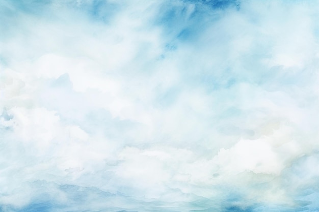 Dreamy Sky Blue and White Watercolour background art background paint watercolor gradient