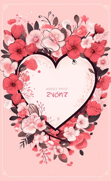 Dreamy Valentine's Elegance Vector Banner with a Romantic Palette