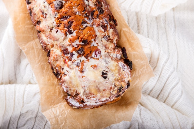 Dresdnen Stollen is a Traditional German Cake