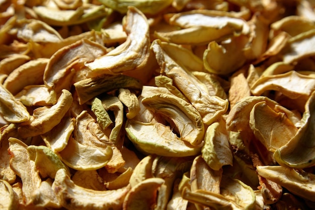 Dried apple slices dried fruit chips