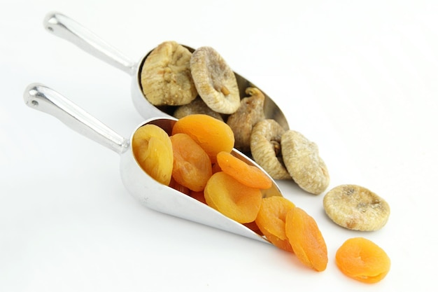 Dried apricots and figs