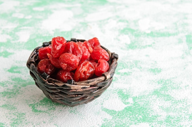 Dried berries in sugar oriental sweets