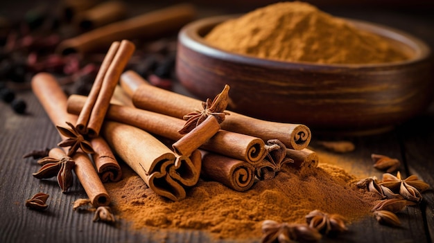 Dried Cinnamon Aromatic Spice UHD Wallpaper