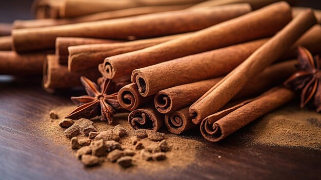 Dried Cinnamon Aromatic Spice UHD Wallpaper