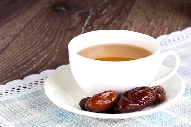 dried dates in a plate