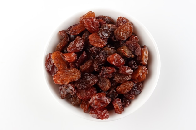 Dried fruits in a bowl