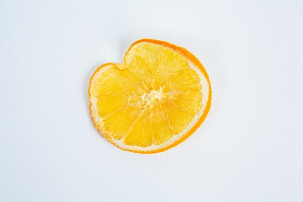 Dried fruits isolated on white background Healthy eating concept Top view