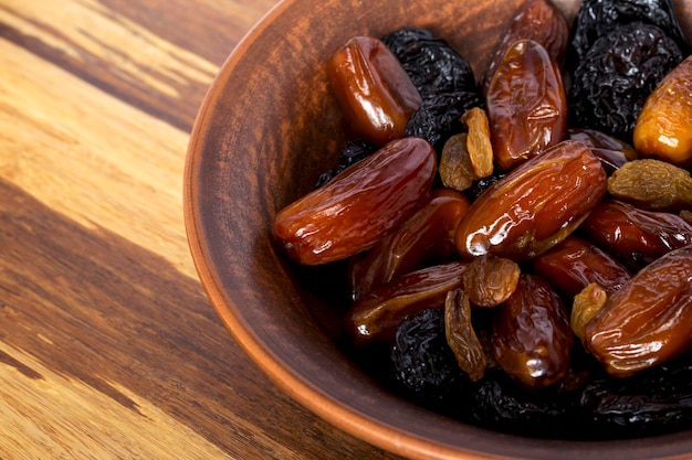 dried fruits in a plate