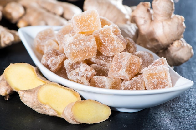 Dried Ginger with Sugar