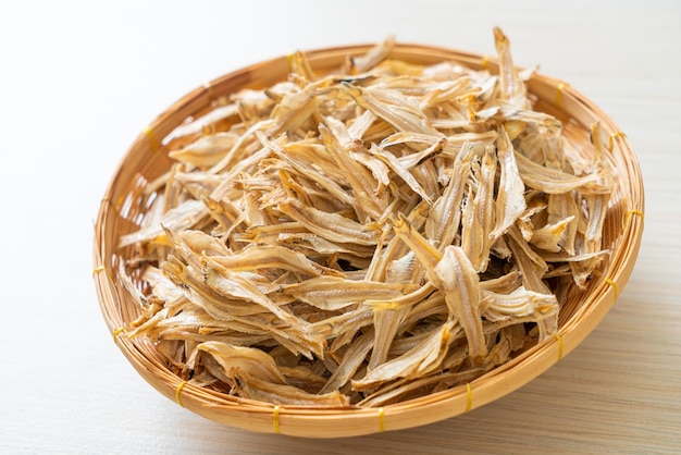 Dried small crispy fish