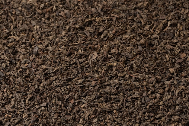 Dried tea leaves as a background