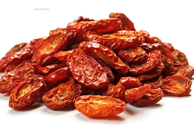 dried tomatoes in kitchen table professional food photography AI Generated