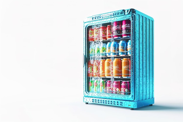 Drink Cooler Isolated In Transparent Background