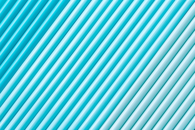 Drinking straw day background in blue colors.