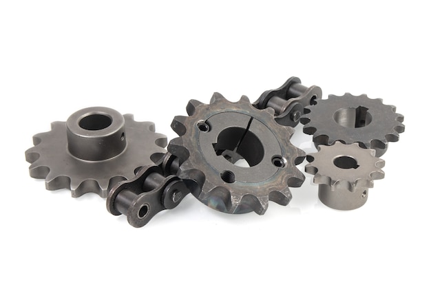 Drive sprockets and industrial drive roller chains