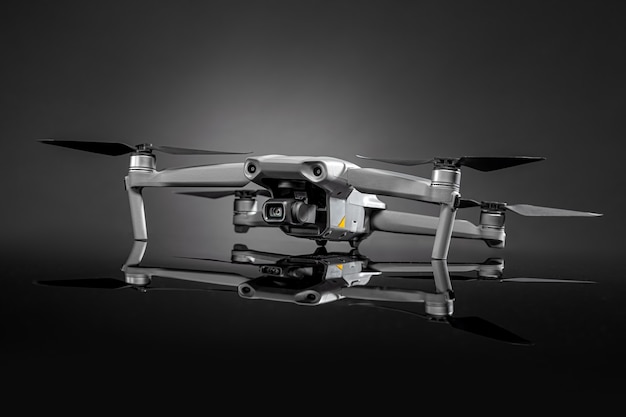 Drone on a dark background