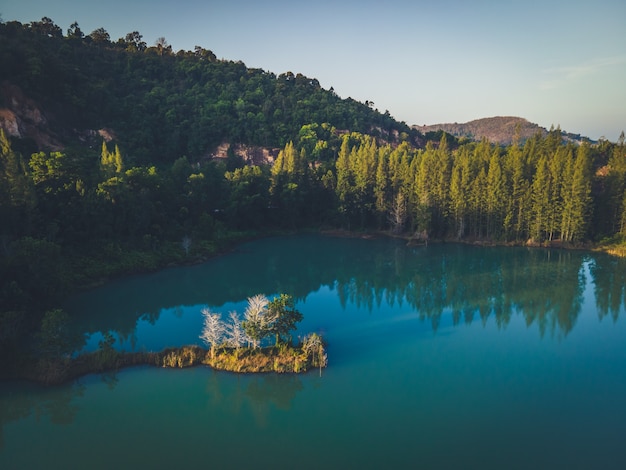 Drone Photos In the area of the old mining area