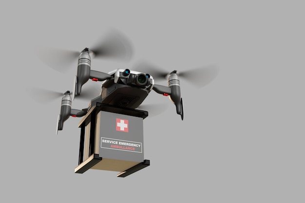 Drone technology engineering device industry flying in industrial logistic export import