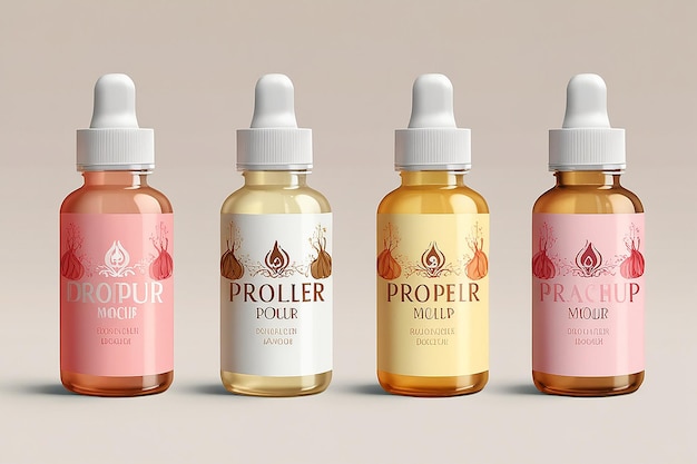 Dropper Bottle Mockup