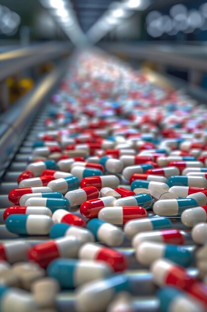 drug production conveyor Generative AI