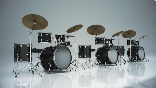 Drum kit isolated