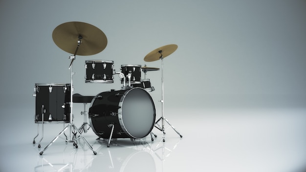 Drum kit isolated