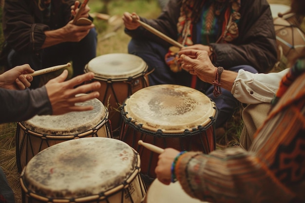 Drumming up beats in folk music circle ar generative ai