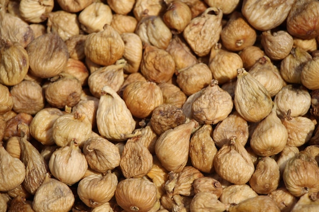 Dry fig fruit in the market