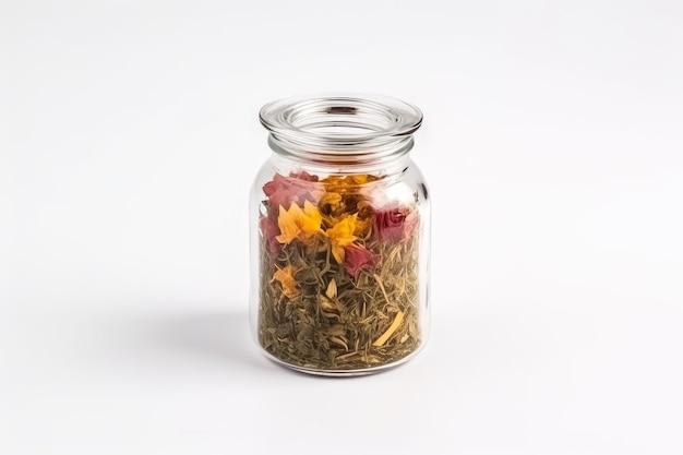 Dry jar herbal tea Generate Ai