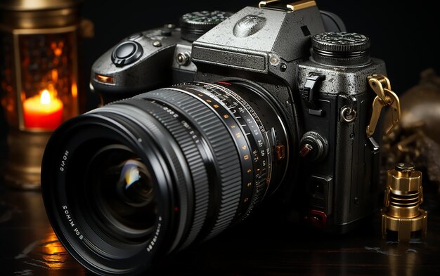 Dslr Camera with lens