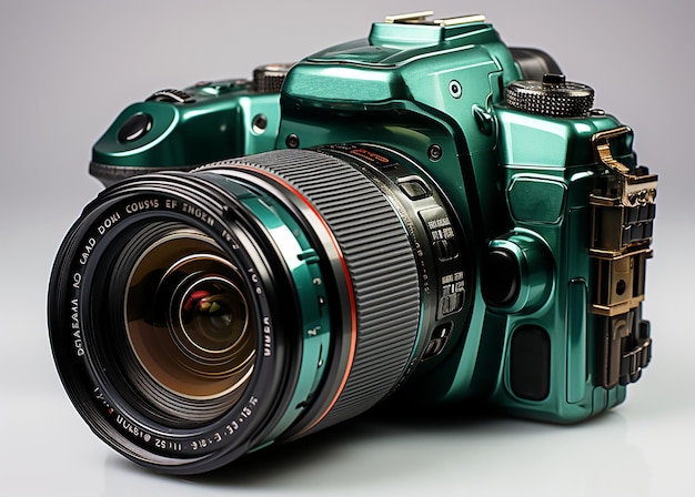 DSLR Camera with lens