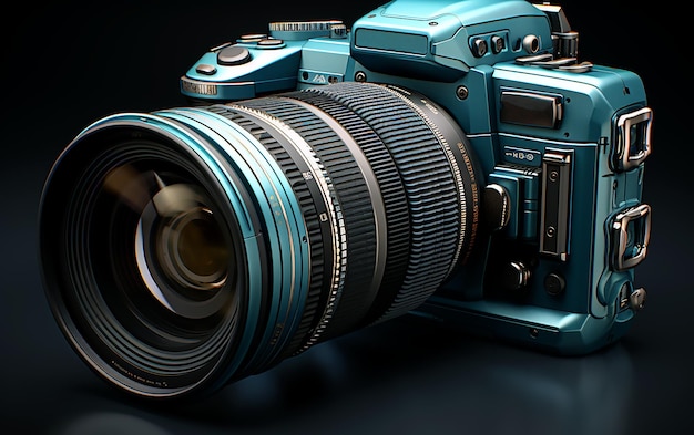 Dslr Camera with lens