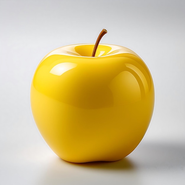 DualTone 3D Plastic Apple with High Gloss