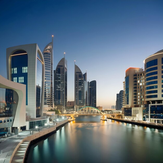 Dubai Harbour looks like amazing scenery