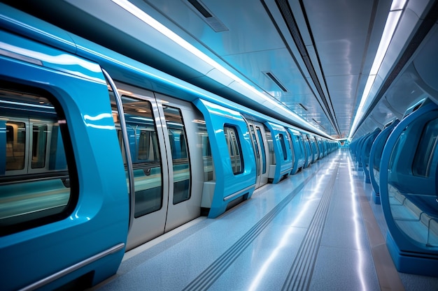 Dubai metro railway united arab emirates