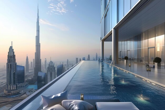 dubai skyline infinity pool appartment property for sale 2030