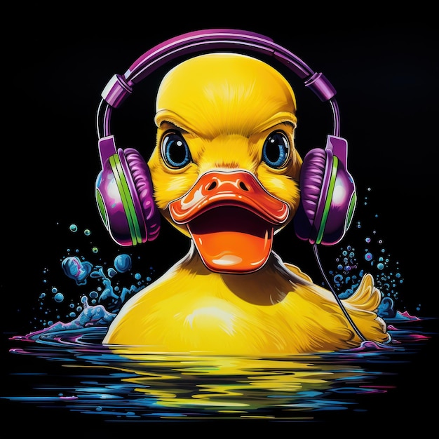 Duck art representation electronics