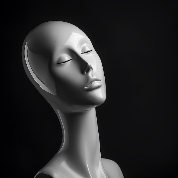 Dummy mannequin isolated