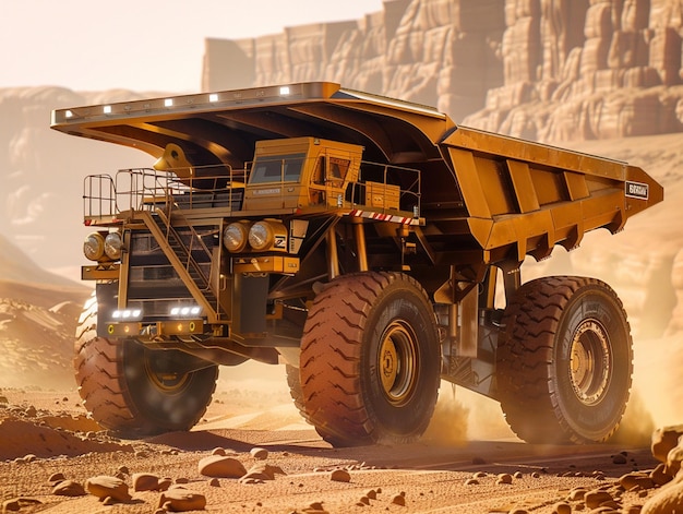 a dump truck with a sign that says quot dump quot on the side