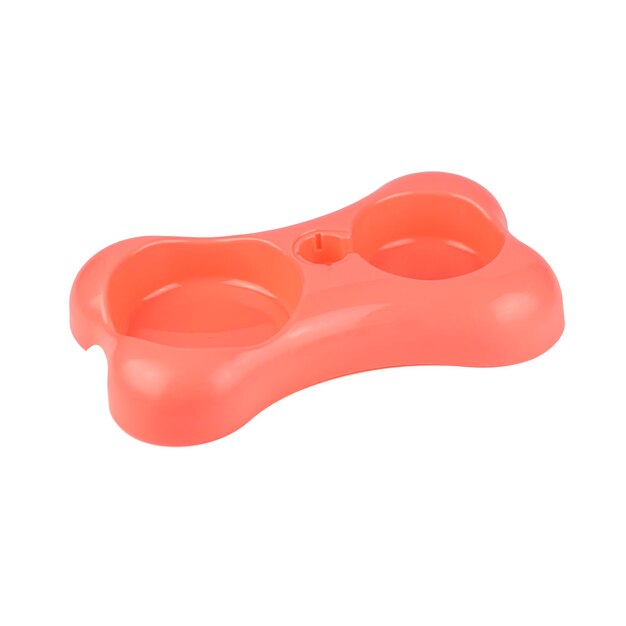 duo pink bowl feeder for dogs