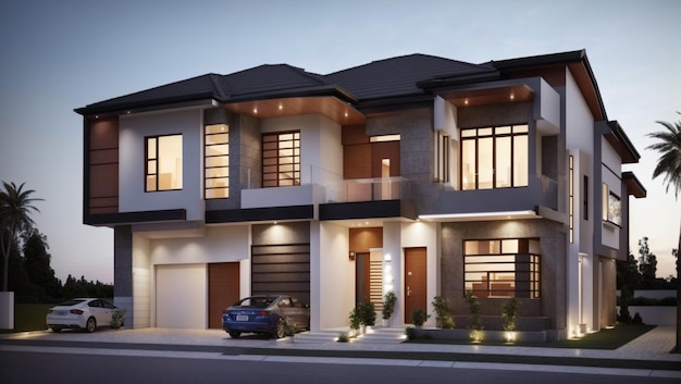 duplex house design