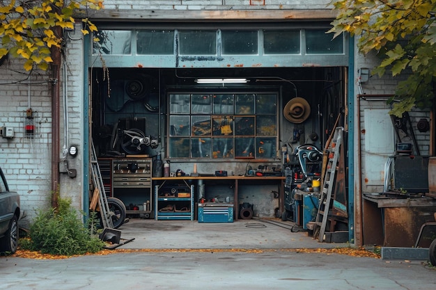 Durable Auto repair shop tool Generate Ai