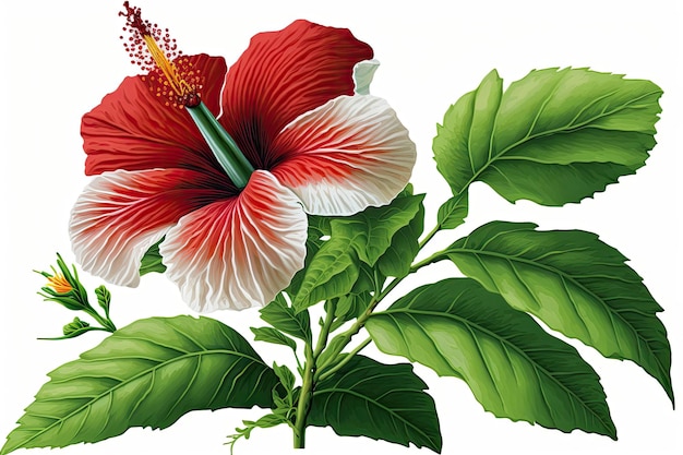 Durable hibiscus of Lord Baltimore Hibiscus Lord Baltimore