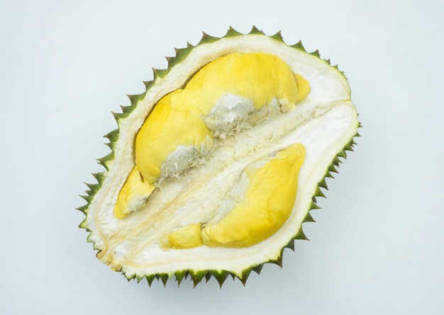 Durian isolated on white background