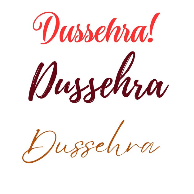 Photo dussehra illustration