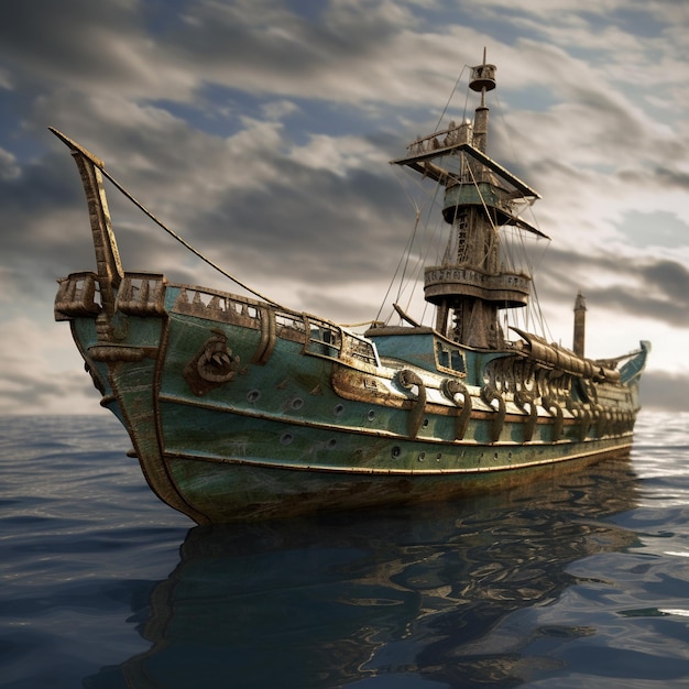 Dwarves bronze ship like this image wallpaper