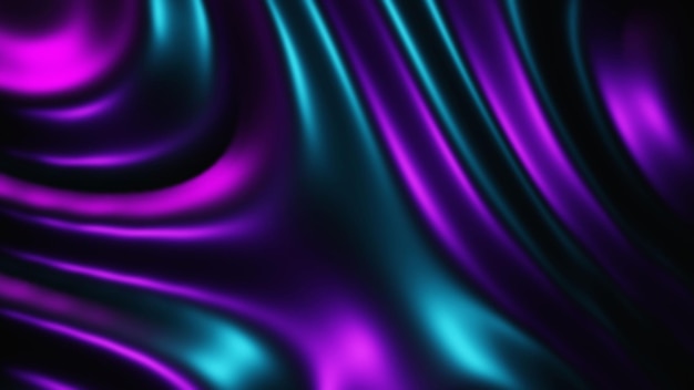 dynamic 3d render satin fabric background