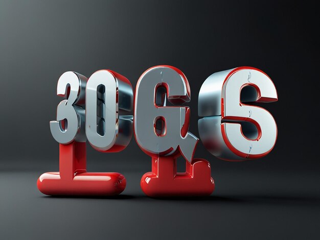 Dynamic 3D SALE Sign with Floating Percentages