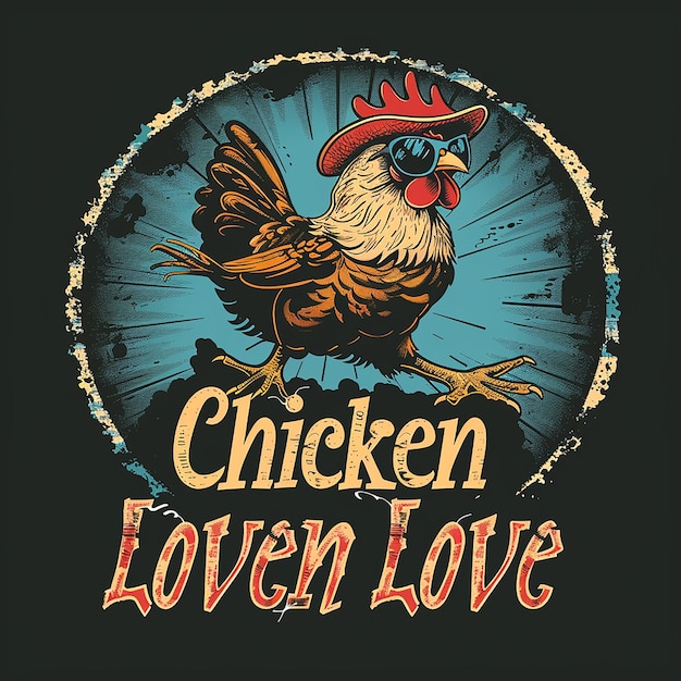 Dynamic and attractive design with the Chicken logo