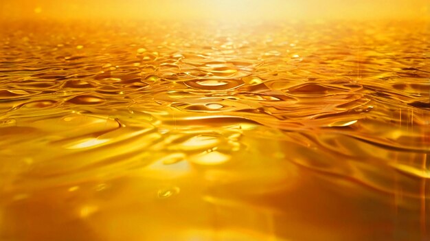 Photo dynamic background featuring a mesmerizing gold and yellow gradient that shifts from a warm